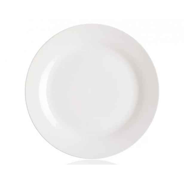 Mělký talíř Larry 26,5 cm, bílý