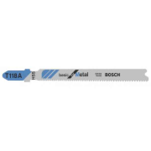 Pilový plátek do kmitací pily Bosch T 118 A  Basic for Metal 2608631013
