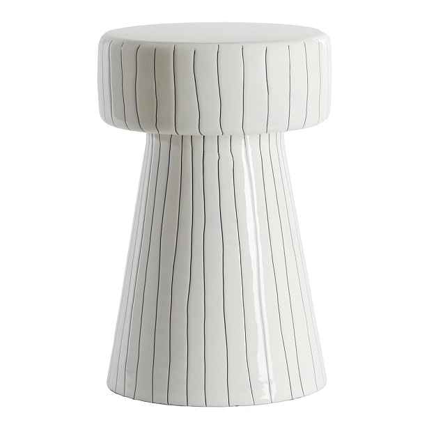 Kovový kulatý odkládací stolek ø 29 cm Dakwa – Light & Living