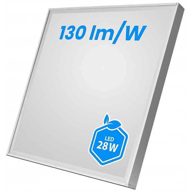 Led Panel Stropní Svítidlo 60X60 28W Nástěnný 130lm/W
