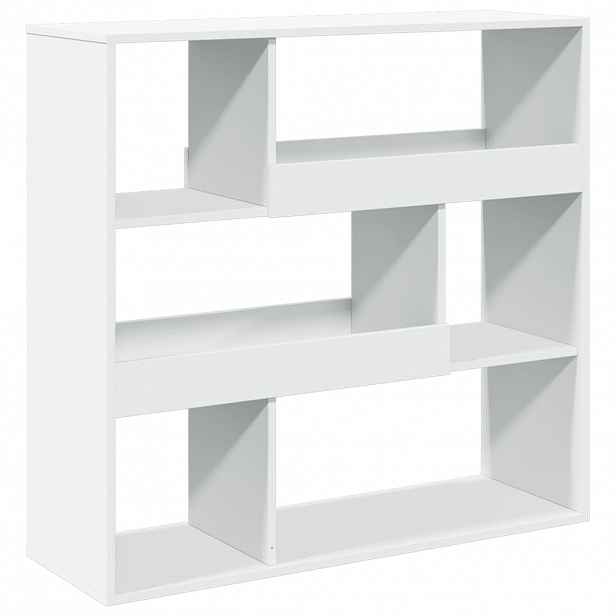 vidaXL Dělící stěna bílá 100 x 33 x 94,5 cm kompozitní dřevo