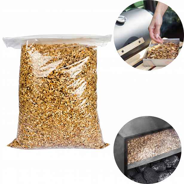 Udírenské Štěpky Olše Buk 15 Kg Sada Přírodní Dřevo Na Uzení 08