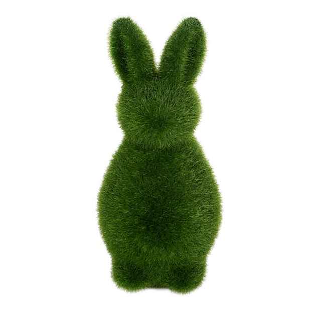 Zelená dekorativní figurka králíka Rabbit Flock Green M - Ø 9*21 cm Clayre & Eef