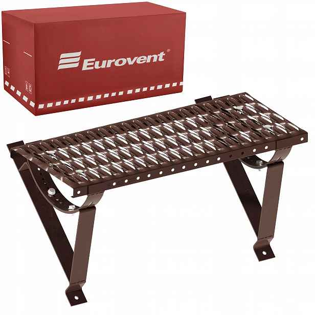 Kominářská lavice pro plechovou střešní krytinu 80 cm 8017 modul 350 x 35 mm kpl