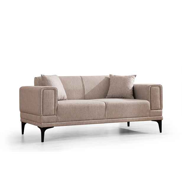 Hanah Home Dvoumístná pohovka Horizon 170 cm světle hnědá