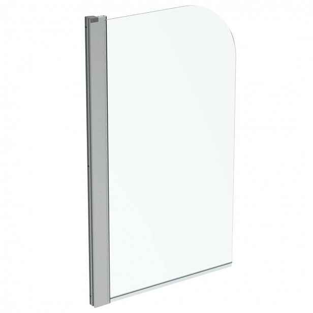 Ideal Standard Connect 2 - Vanová zástěna 80x140 cm, silver bright/čiré sklo T9924EO