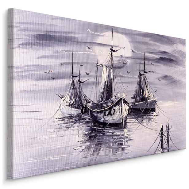 Plátno Moře A Lodě Varianta: 120x80