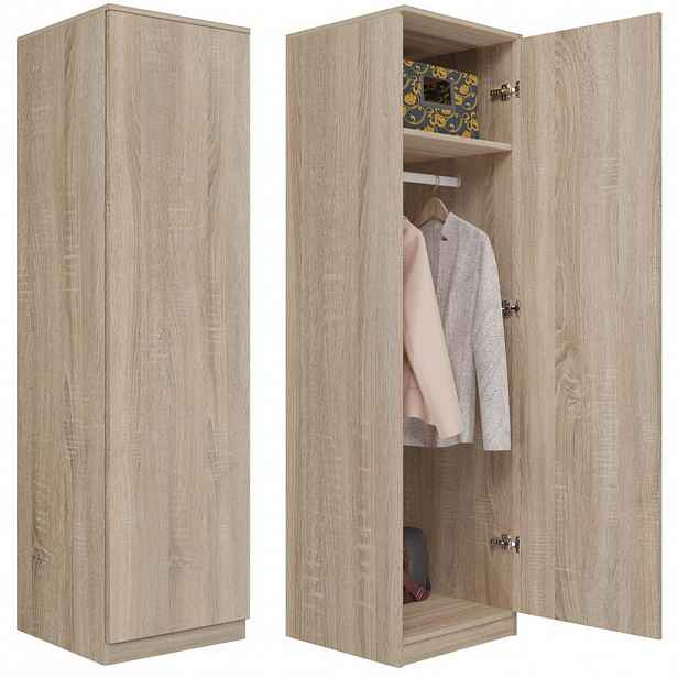 RAUMHIRSCH FURNITURE ŠATNÍK Sonoma 50/180/50