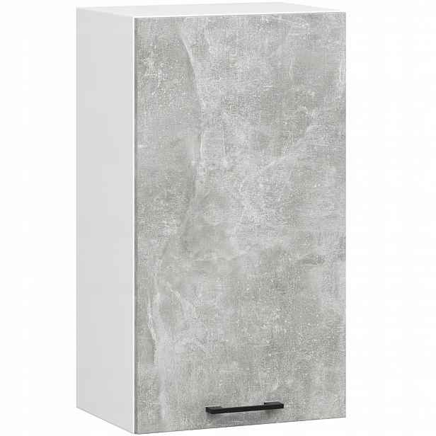 Skříň Oliwia W40 H720 Bílá Beton Akd