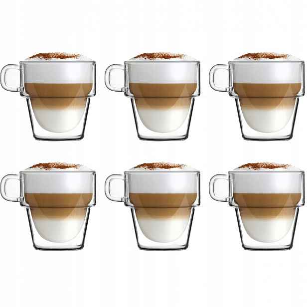 Vrstvené termohrnky na latté Vialli Design Senso 350ml