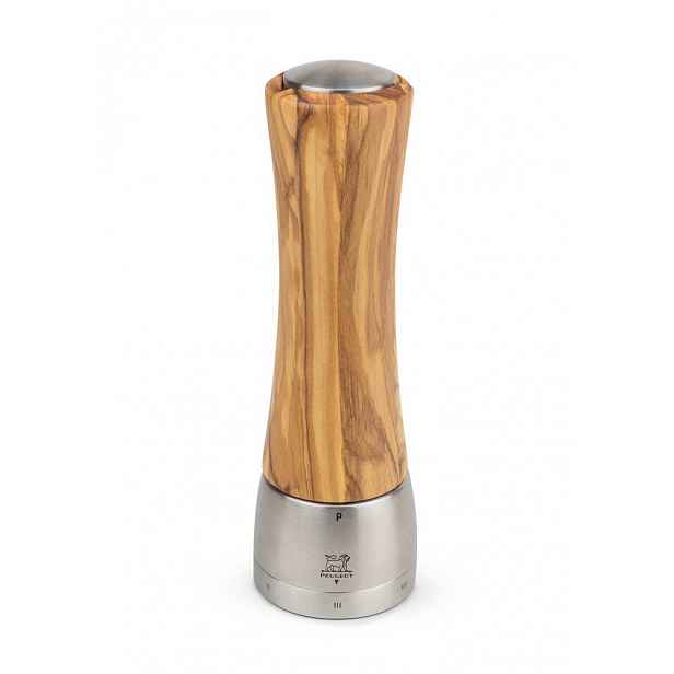 Mlýnek na pepř Peugeot Madras, olivové dřevo, 21 cm