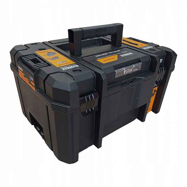 Nástrojová skříň DeWALT Tstak McLaren 44x33,5x24,5 cm 2 vložky