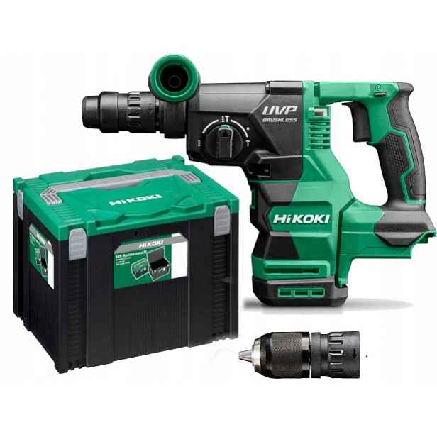Akumulátorové Vrtací Kladivo Sds-plus Hikoki DH3628DC W2Z 3,2J 36V Držák