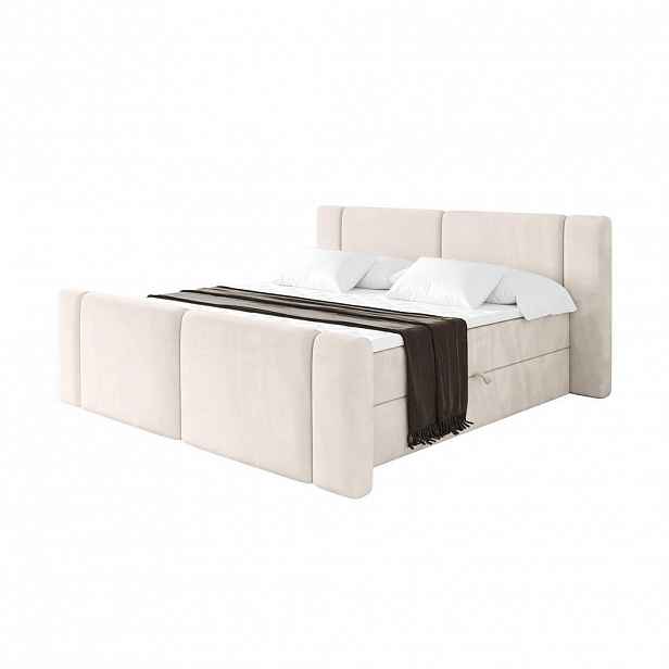 ALTDECOR POSTEL boxspring s matrací H3 - EVON Zanozek - 120x200 cm Béžová