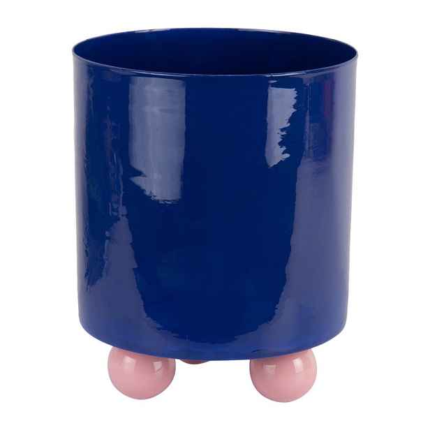 Kovový ručně vyrobený obal na květináč ø 20 cm Double Funky – PT LIVING