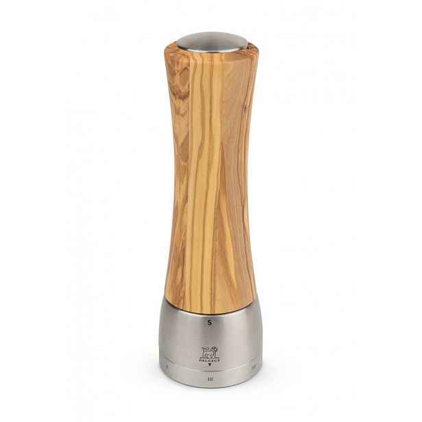 Mlýnek na sůl Peugeot Madras, olivové dřevo, 21 cm