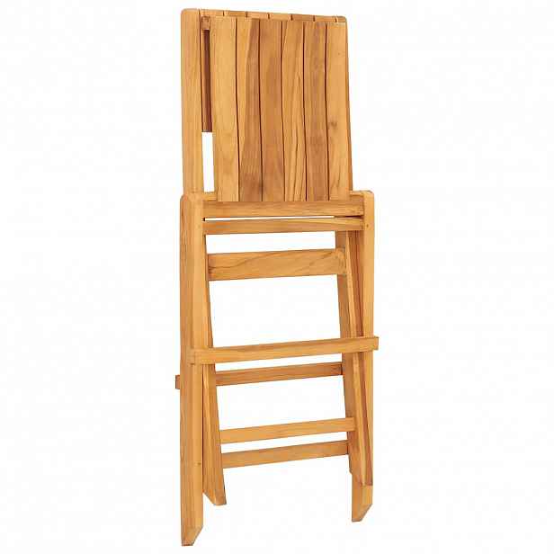 vidaXL Skládací židle 4 ks 47x62x90 cm Masivní teak
