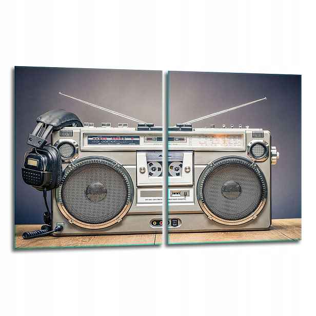 7v1 2x Ochranná Skleněná Deska Na Sporák 40x52 Rádio