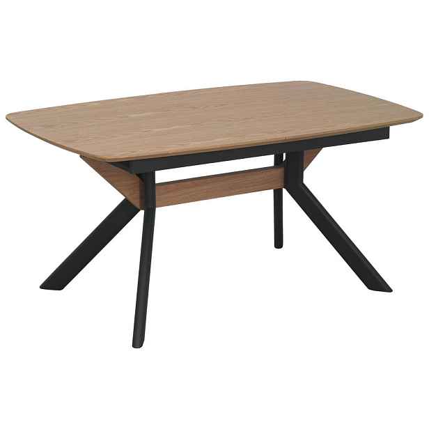 Livetastic JÍDELNÍ STŮL, přírodní barvy, černá, 160-200/95/76 cm