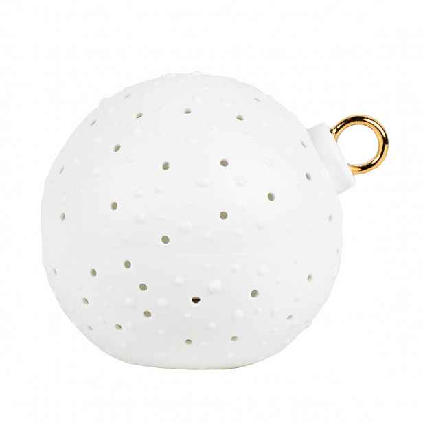 Räder Porcelánová LED světelná koule DOTS