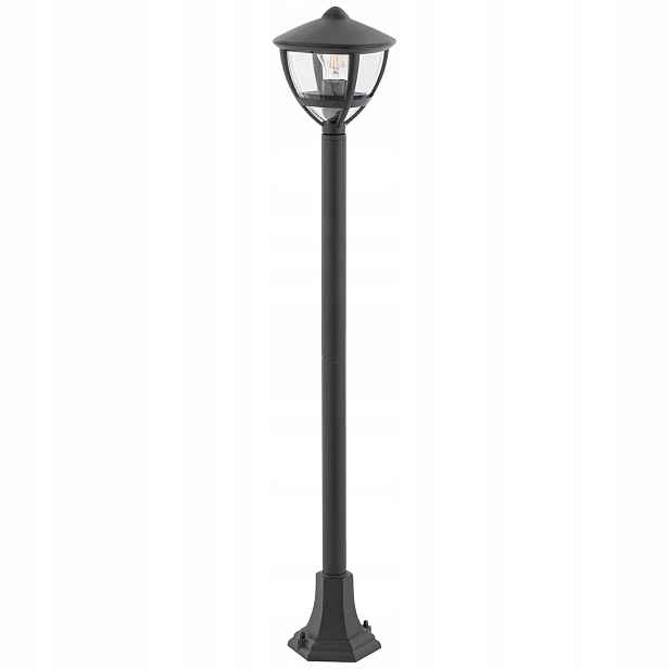 Stojací lampa sloupek černá moderní Nowodvorski