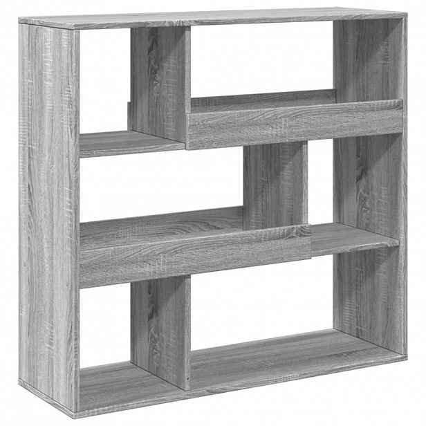 vidaXL Dělicí stěna šedá sonoma 100 x 33 x 94,5 cm kompozitní dřevo
