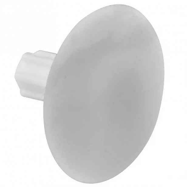 Záslepka o 3mm, plast, bílá, 10 ks
