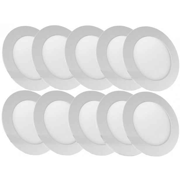 Ultratenký stropní panel Halogen Led Sada 10x