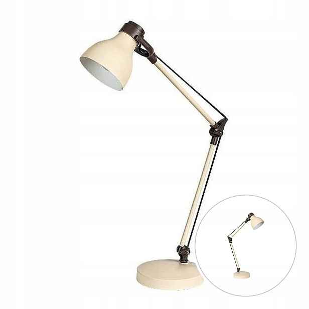 Kancelářská lampa Moderní béžová E14 11W Metal Carter Rabalux