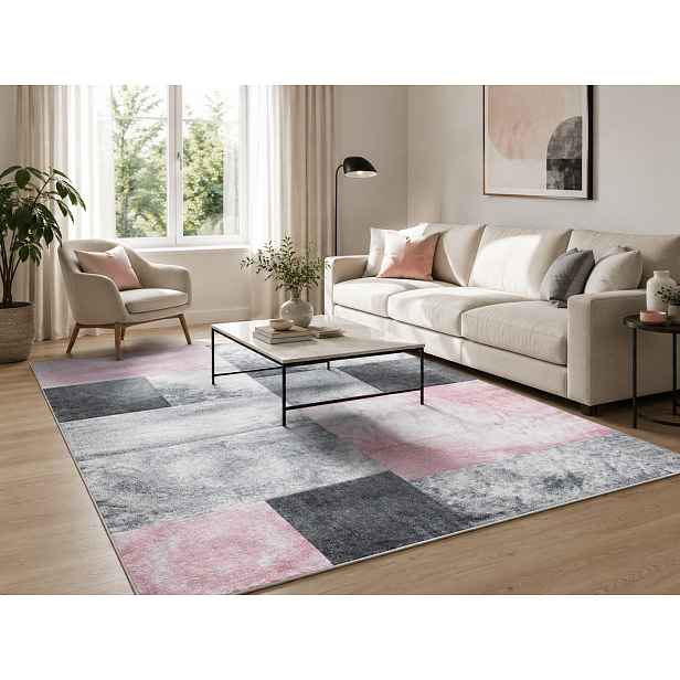 Kusový koberec Hawaii 1710 pink, 200x290, růžová, dětský pokoj, Ayyildiz