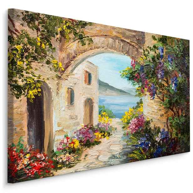 MyBestHome BOX Plátno Dům U Moře Varianta: 120x80