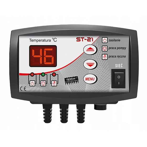 Regulátor pro oběhové čerpadlo Tech ST-21
