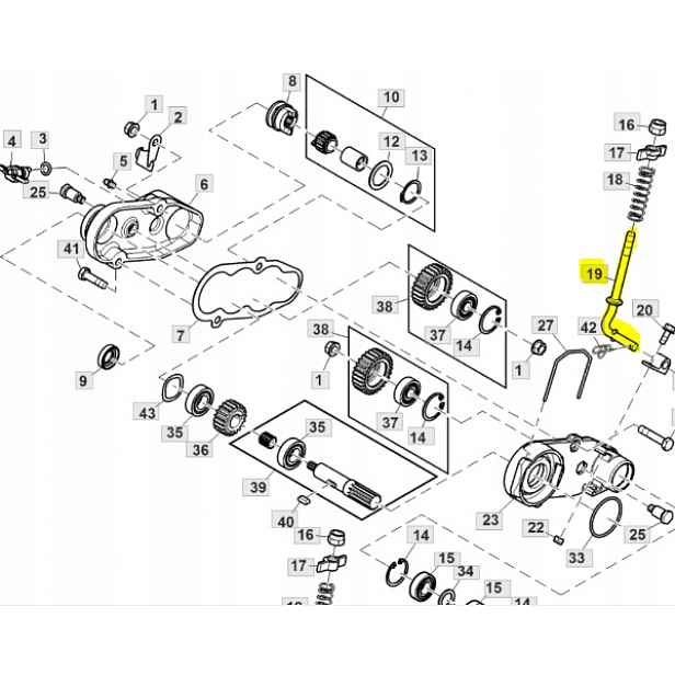 Šroub John Deere (TCU33363)