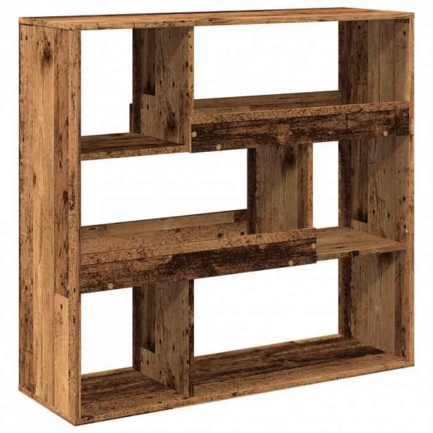 vidaXL Dělicí stěna old wood 100 x 33 x 94,5 cm kompozitní dřevo