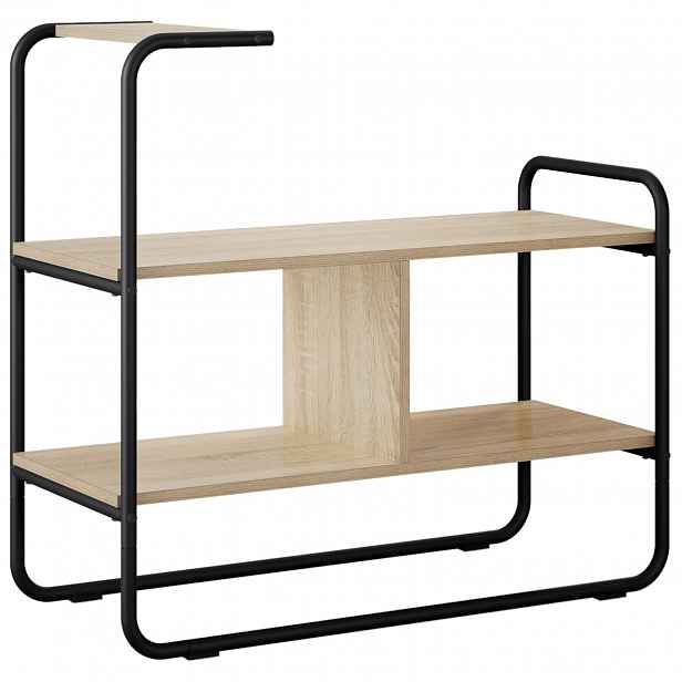 vidaXL Konzolový stolek Dub sonoma 80 x 35 x 75 cm Kompozitní dřevo