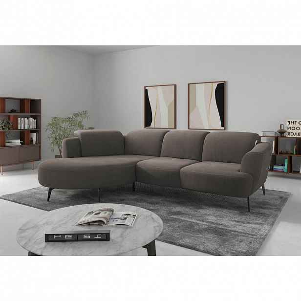 Sit & More ROHOVÁ SEDAČKA, textil, jílová barva