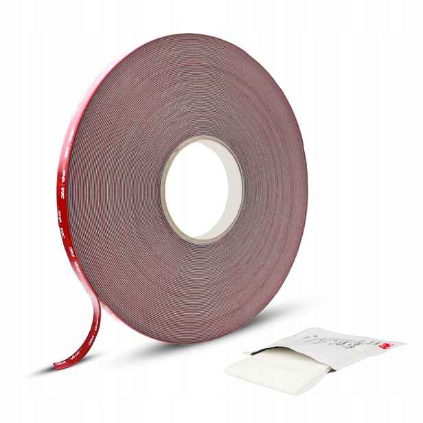 Oboustranná páska 3M Vhb pro zrcadlo, Led, plech, karoserii, reklamu 19 mm/33 m