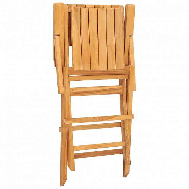 vidaXL Skládací židle 6 ks 55x62x90 cm masivní teak