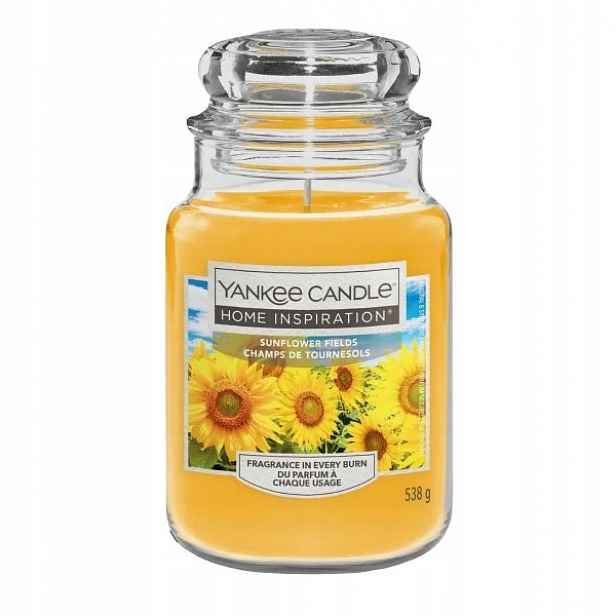 Vonná parafínová svíčka Sunflower Fields Yankee Candle velká 1 ks