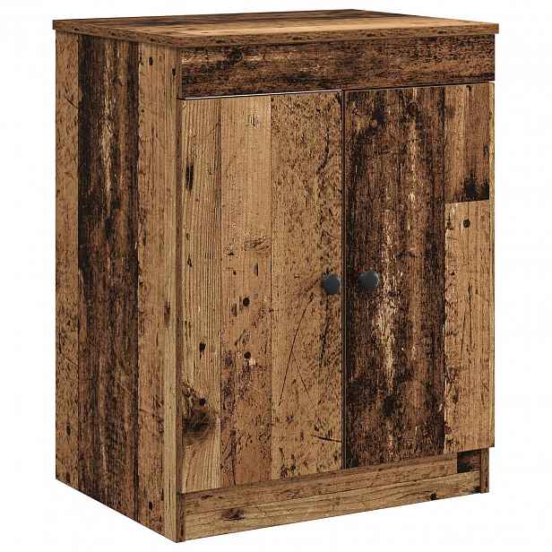 vidaXL Koupelnová skříň Staré dřevo 54 x 41 x 70 cm Kompozitní dřevo
