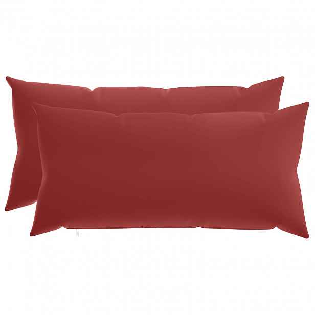 vidaXL Povlak na polštář 2 pcs HEERLEN Víno Červené 40 x 70 cm
