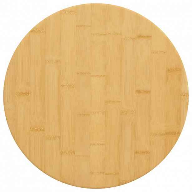 vidaXL Stolní deska Ø 50 x 1,5 cm bambus