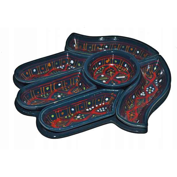 Meze Set pro Mezze Meze Fatima Maroko Tunisko Hamsa