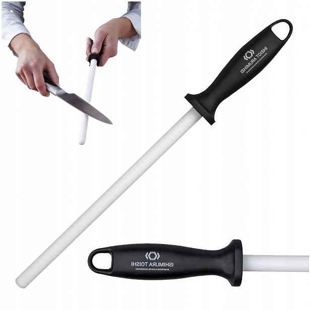 Ishimura Japonský keramický Brousek Ceramic pro ostření nožů 25 cm