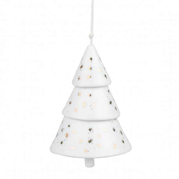 Räder Závěsný porcelánový zvonek LITTLE GOLDEN STAR