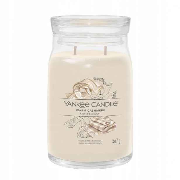 Yankee Candle Velká svíčka Signature Warm Cashmere