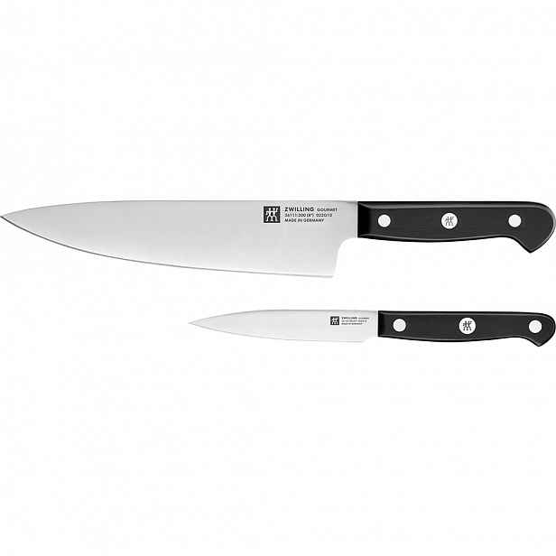 Zwilling Sada 2 nožů Gourmet, kuchařský nůž, 20 cm + špikovací nůž, 10 cm 36130-005