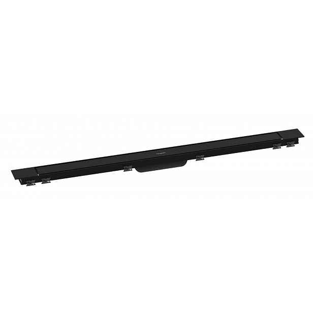 Hansgrohe RainDrain Match Plus - Sprchový žlab 100 cm, s roštem, matná černá 56217670