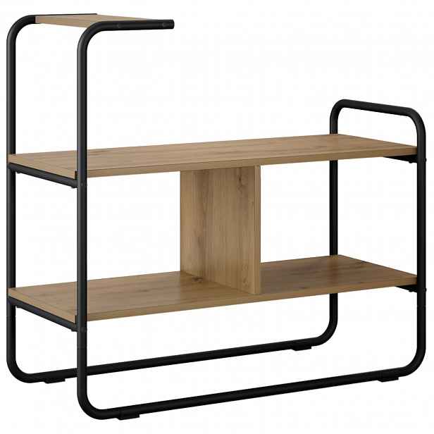 vidaXL Konzolový stolek Dub artisan 80 x 35 x 75 cm Kompozitní dřevo
