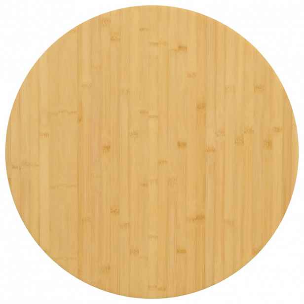 vidaXL Stolní deska Ø 70 x 1,5 cm bambus